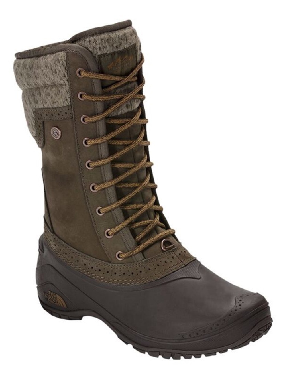 The North Face Shellista II 2 Mid Boot sz 9 Women's Winter Snow Rubber Lace Up